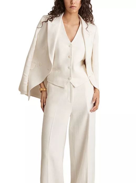Essential winter white blazer